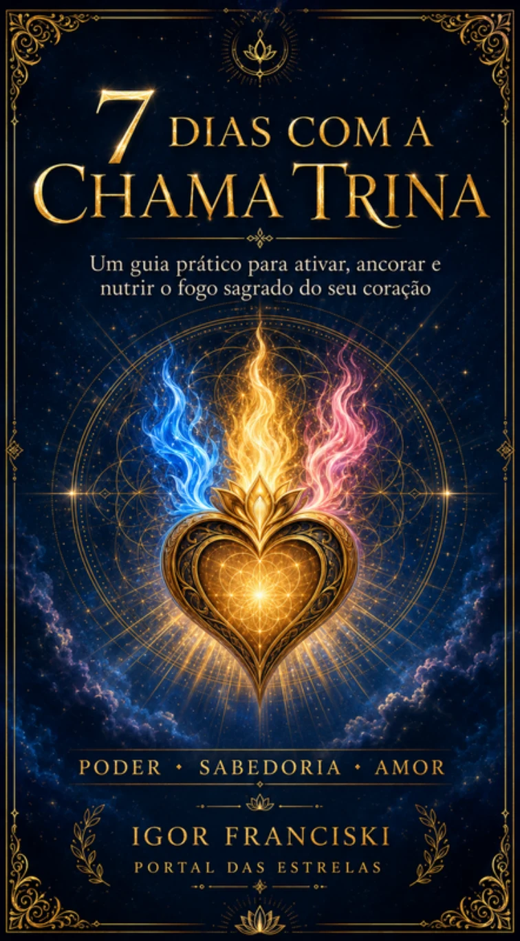 Capa de 7 Dias com a Chama Trina, de Igor Franciski