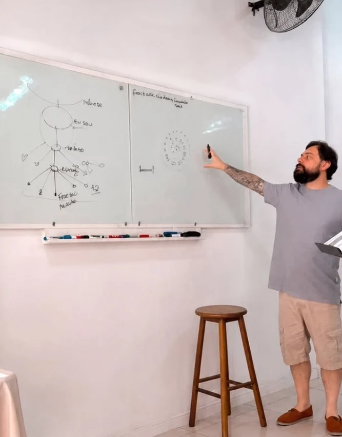Igor conduzindo uma aula